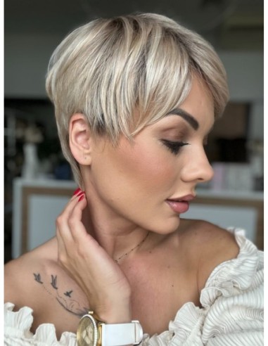 Mira Pearl Blond -Peruka z włosów syntetycznych NAH