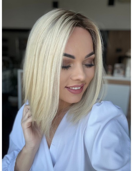 "NORA LI"- PERUKA Z WŁOSÓW NATURALNYCH  "M"