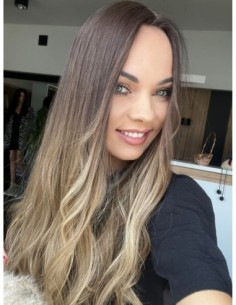 GABI 60 CM-TOPPER Z WŁOSÓW NATURALNYCH-PREMIUM