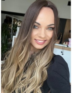 GABI 60 CM-TOPPER Z WŁOSÓW NATURALNYCH-PREMIUM 2