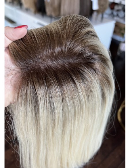 "NORA LI"- PERUKA Z WŁOSÓW NATURALNYCH  "M"