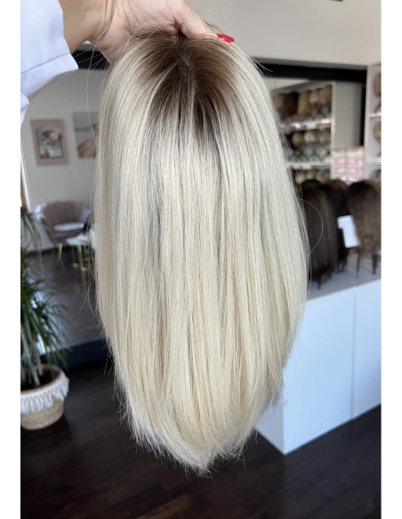 "NORA LI"- PERUKA Z WŁOSÓW NATURALNYCH  "M"