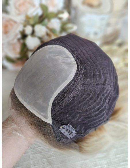 "NORA LI"- PERUKA Z WŁOSÓW NATURALNYCH  "M"