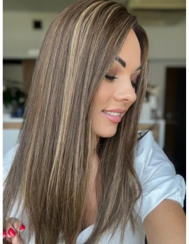 "Aisha 45 cm" -Topper z włosów naturalnych