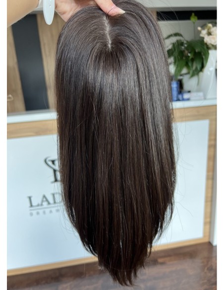 "NILA 35" TOPPER Z WŁOSÓW NATURALNYCH