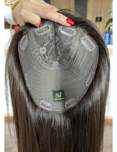 "NILA 35" TOPPER Z WŁOSÓW NATURALNYCH