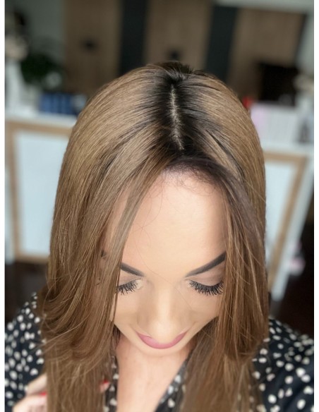 "COCO-45-50 cm" TOPPER Z WŁOSÓW NATURALNYCH