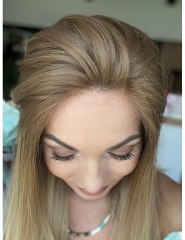 "BETI 45CM"- PERUKA Z WŁOSÓW NATURALNYCH "M"