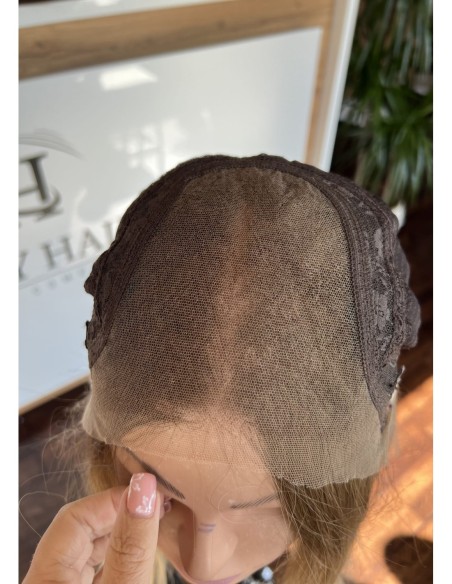 "BETI 45CM"- PERUKA Z WŁOSÓW NATURALNYCH "M"