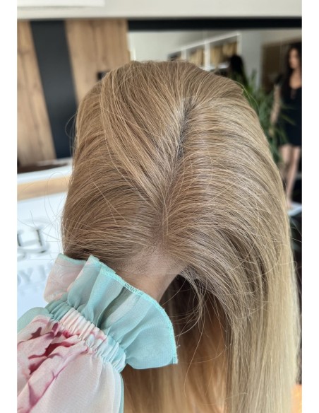 "BETI 45CM"- PERUKA Z WŁOSÓW NATURALNYCH "M"