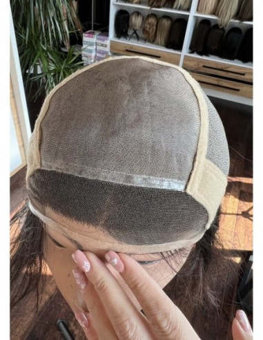 Idalia K2-Krótka peruka z włosów naturalnych  S/M