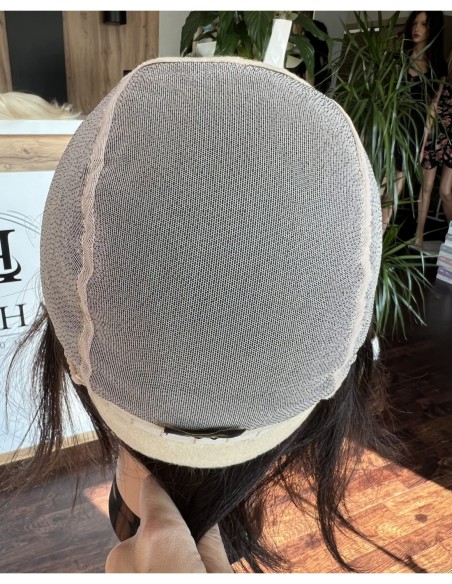 Idalia K2-Krótka peruka z włosów naturalnych  S/M