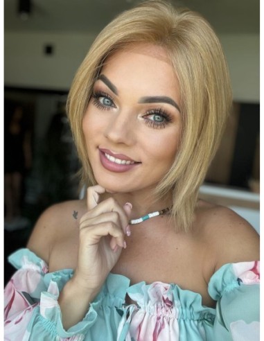 Idalia LR-Krótka Peruka z włosów naturalnych  S/M