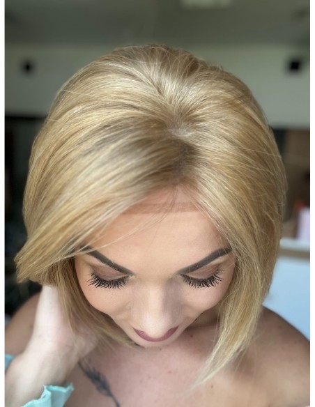 Idalia LR-Krótka Peruka z włosów naturalnych  S/M