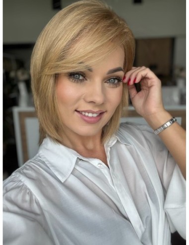 Idalia SL-Krótka Peruka z włosów naturalnych  S/M