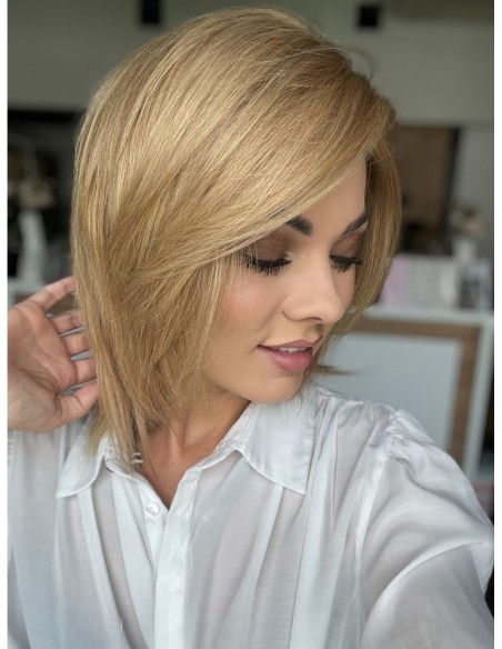 Idalia SL-Krótka Peruka z włosów naturalnych  S/M