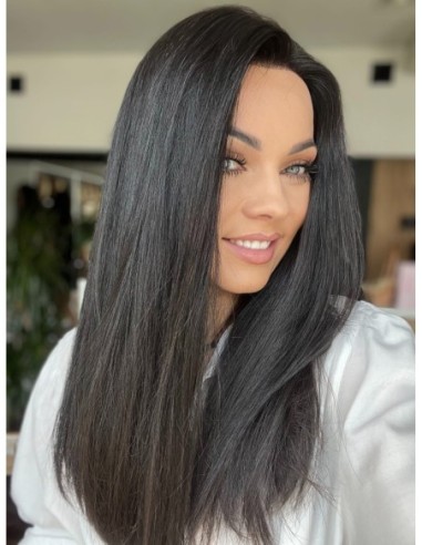 "INA 50" PERUKA MEDYCZNA Z WŁOSÓW NATURALNYCH "M"