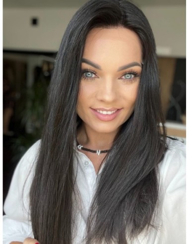 "INA 50" PERUKA MEDYCZNA Z WŁOSÓW NATURALNYCH "M"