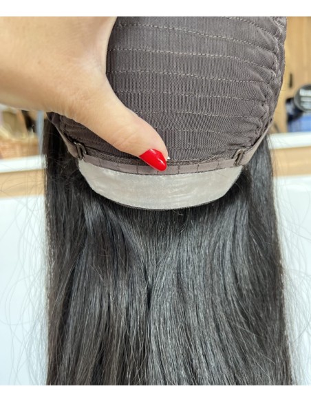 "INA 50" PERUKA MEDYCZNA Z WŁOSÓW NATURALNYCH "M"