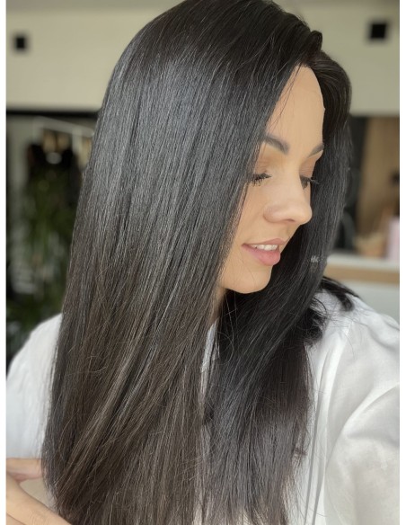 "INA 50" PERUKA MEDYCZNA Z WŁOSÓW NATURALNYCH "M"