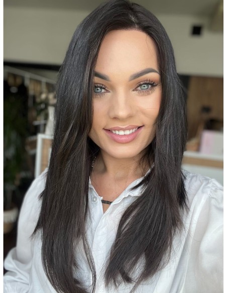 INA MS 45 CM"M"-PERUKA Z WŁOSÓW NATURALNYCH