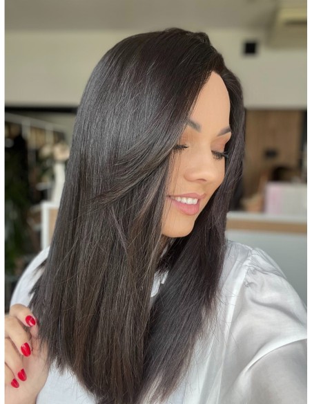 INA MS 45 CM"M"-PERUKA Z WŁOSÓW NATURALNYCH