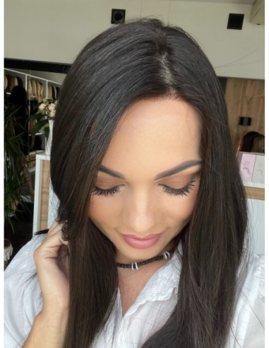 INA MS 45 CM"M"-PERUKA Z WŁOSÓW NATURALNYCH