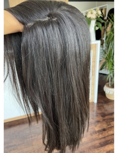 INA MS 45 CM"M"-PERUKA Z WŁOSÓW NATURALNYCH