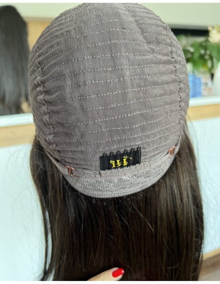 INA MS 45 CM"M"-PERUKA Z WŁOSÓW NATURALNYCH