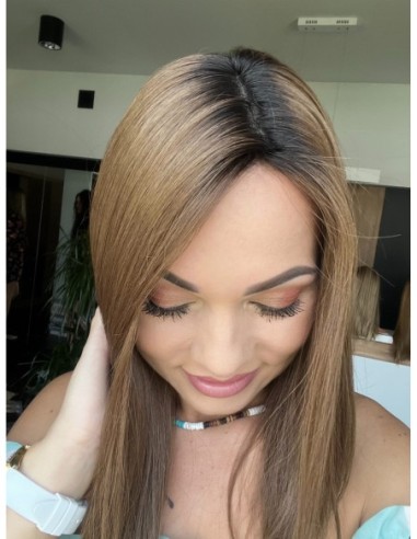 "COCO-40-45 cm" TOPPER Z WŁOSÓW NATURALNYCH