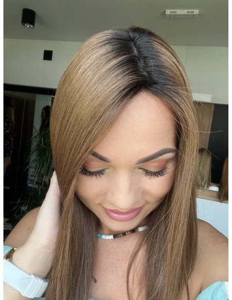 "COCO-40-45 cm" TOPPER Z WŁOSÓW NATURALNYCH