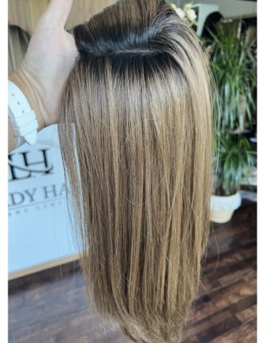 "COCO-40-45 cm" TOPPER Z WŁOSÓW NATURALNYCH