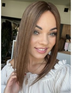 "Lio BR"- Mini topper z włosów naturalnych 35cm 2