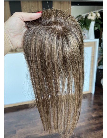 "Lio BR"- Mini topper z włosów naturalnych 35cm