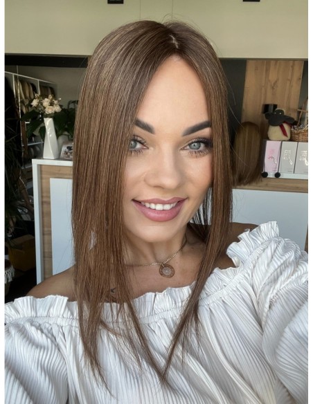 "Lio BR"- Mini topper z włosów naturalnych 35cm