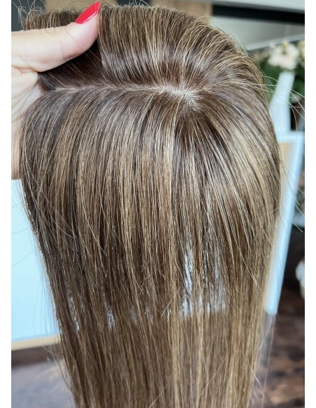 "Lio BR"- Mini topper z włosów naturalnych 35cm