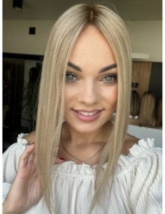 "Lio UR"- Mini topper z włosów naturalnych  35cm