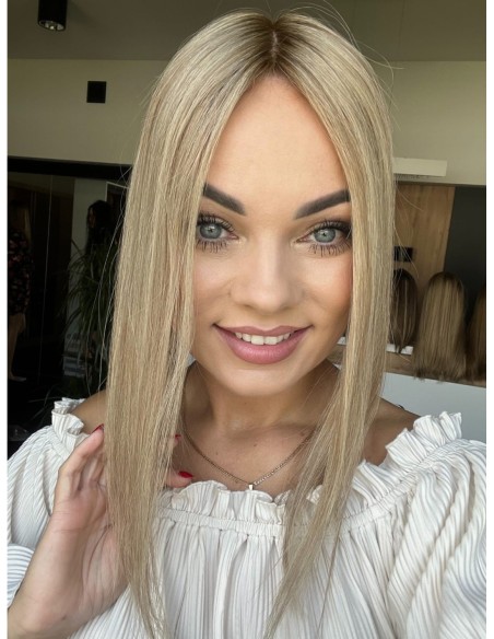 "Lio UR"- Mini topper z włosów naturalnych  35cm