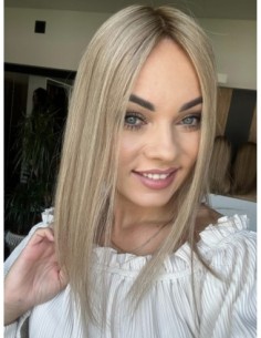 "Lio UR"- Mini topper z włosów naturalnych  35cm 2