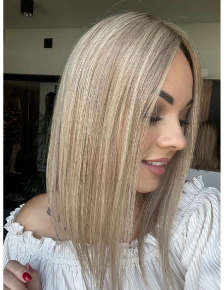 "Lio UR"- Mini topper z włosów naturalnych  35cm