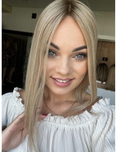 "Lio UR"- Mini topper z włosów naturalnych  35cm