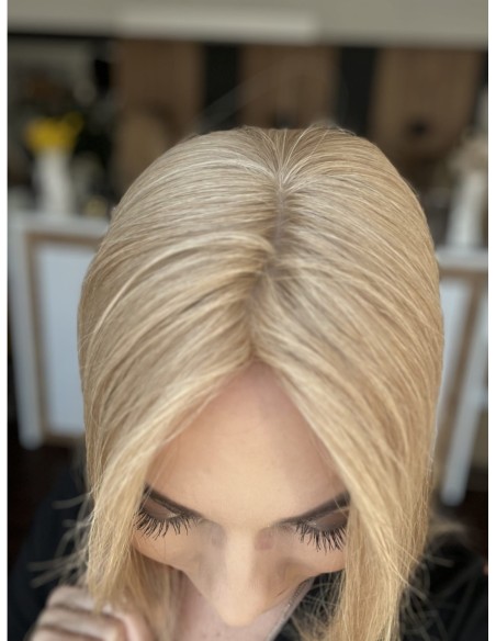 "Lio HL"- Mini topper z włosów naturalnych  35cm