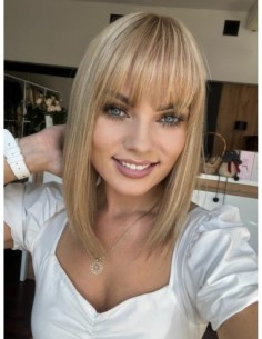 "JONI-35HL ll Z GRZYWKĄ " TOPPER Z WŁOSÓW NATURALNYCH