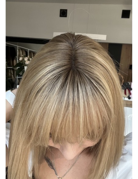 "JONI-35HL ll Z GRZYWKĄ " TOPPER Z WŁOSÓW NATURALNYCH