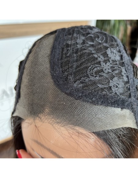 Aurora Dark Chocolate-Peruka z włosów syntetycznych NAH