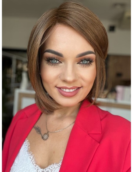 Aurora Honey Red-Peruka z włosów syntetycznych NAH