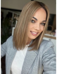 "JONI-35 KM ll  " TOPPER Z WŁOSÓW NATURALNYCH