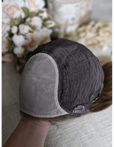 "NORA EL"- PERUKA Z WŁOSÓW NATURALNYCH  "M"