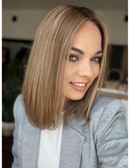 "JONI-35 KM ll  " TOPPER Z WŁOSÓW NATURALNYCH