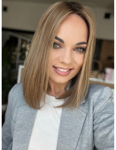 "JONI-35 KM ll  " TOPPER Z WŁOSÓW NATURALNYCH